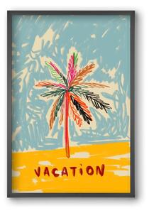VACATION PALM TREE - falikép keretben | artbridge