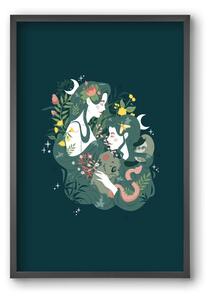 Flora & Fauna - falikép keretben | artbridge