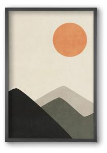 MINIMAL LANDSCAPE 02 - falikép keretben | artbridge
