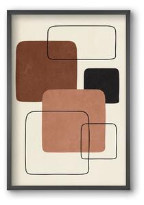 ABSTRACT ART 10 - falikép keretben | artbridge
