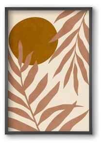 MINIMALIST LEAVES 11 - falikép keretben | artbridge