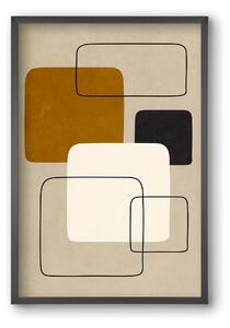 ABSTRACT ART 08 - falikép keretben | artbridge