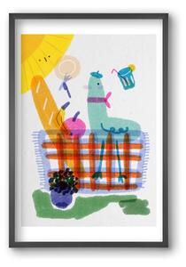 Picnic nr. 1 - falikép keretben | artbridge