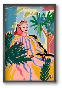 WOMAN IN NATURE - falikép keretben | artbridge