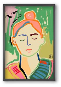 MEDITATION - falikép keretben | artbridge