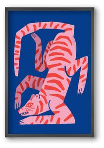 Tiger Tiger - falikép keretben | artbridge