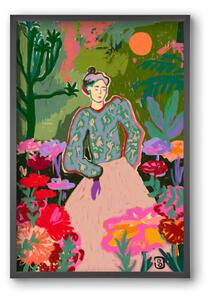 AUTUMN WALK IN THE FOREST - falikép keretben | artbridge