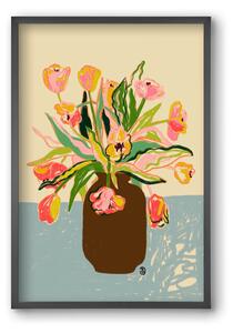 TULIPS - falikép keretben | artbridge