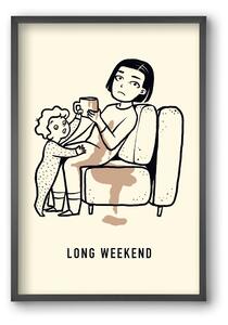Long weekend - falikép keretben | artbridge