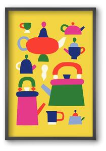 Tea Time - falikép keretben | artbridge