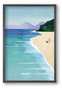 Beach Girl - falikép keretben | artbridge