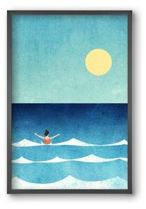Sea Swim - falikép keretben | artbridge