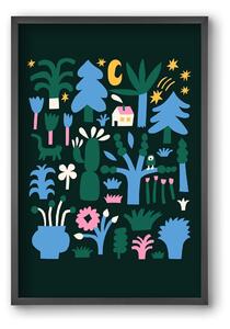 MAgic Garden - falikép keretben | artbridge