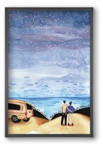 Roadtrip - falikép keretben | artbridge