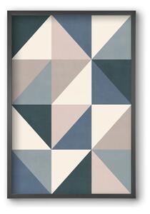 Triangle Composition 03 - falikép keretben | artbridge
