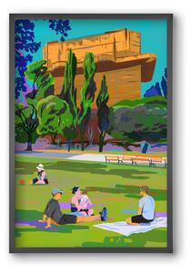 Arenbergpark - Wien - falikép keretben | artbridge