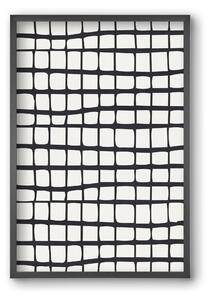 Organic Lines 01 - falikép keretben | artbridge