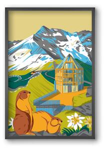 Großglockner - falikép keretben | artbridge
