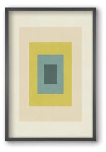 Rectangular Composition 08 - falikép keretben | artbridge