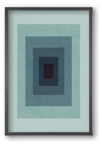 Rectangular Composition 09 - falikép keretben | artbridge