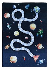 Sötétkék gyerek szőnyeg 140x200 cm Play Space – Ayyildiz Carpets