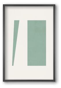 Composition of Geometric Shapes - V01 - falikép keretben | artbridge