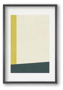 Composition of Geometric Shapes - Gy01 - falikép keretben | artbridge