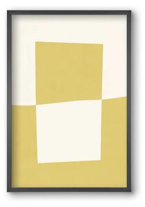 Composition of Geometric Shapes - Yc02 - falikép keretben | artbridge