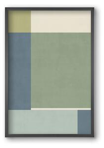 Composition of Geometric Shapes - Gb01 - falikép keretben | artbridge