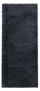 Antracitszürke futószőnyeg 80x250 cm Fluffy – Ayyildiz Carpets