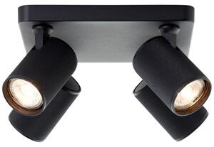 MARTY LED spotlámpa 4 izzós, 4xGU10, homokfekete - Brilliant-G99204/76