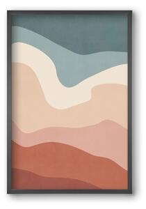 Abstract Beach- 08 - falikép keretben | artbridge