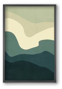 Abstract Beach- 09 - falikép keretben | artbridge