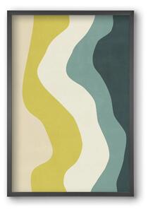 Abstract Beach- H01 - falikép keretben | artbridge