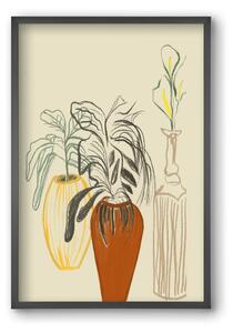 Les Vases - falikép keretben | artbridge