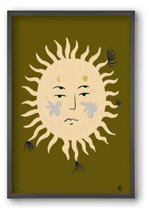 OLIVE SUN - falikép keretben | artbridge