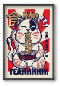 It's Ramen Time - falikép keretben | artbridge