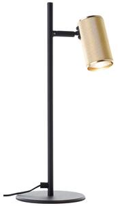 MARTY LED asztali lámpa, 1 izzós, 1xGU10, matt arany és fekete - Brilliant-G80053/86