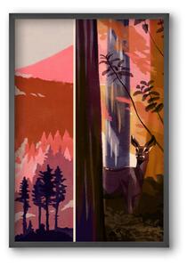 Forest - falikép keretben | artbridge