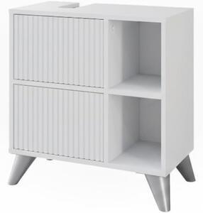 Vicco Leano fehér mosdó alatti szekrény – 60 × 62 × 30 cm