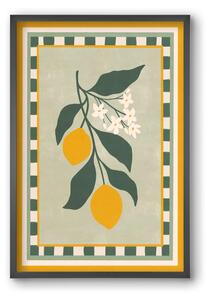 LEMON TWIG - 012 - falikép keretben | artbridge