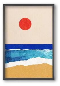 Ocean sunrise - falikép keretben | artbridge