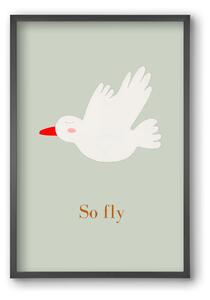 So fly - falikép keretben | artbridge