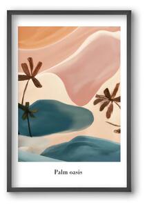 Palm Oasis - falikép keretben | artbridge