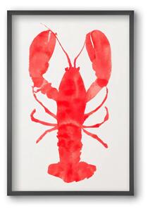 Lobster grace - falikép keretben | artbridge