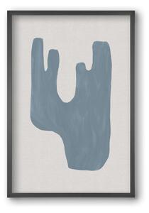 Mid Century Blue IV - falikép keretben | artbridge