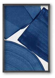 Modern Painting Blue II - falikép keretben | artbridge
