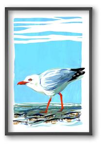 Seagull - falikép keretben | artbridge