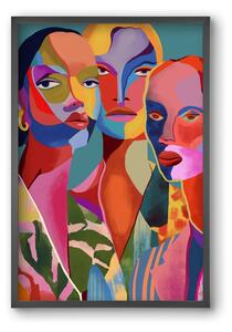Le Regard - falikép keretben | artbridge