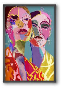 Curious - falikép keretben | artbridge